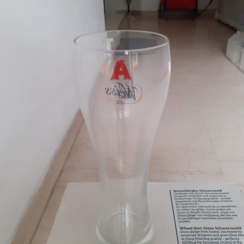 Alfa Weiss beer glass set new, 6 pieces 500ml
