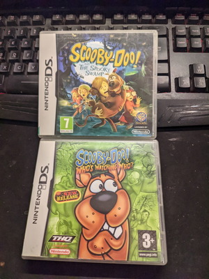 Nintendo DS Scooby-Doo! game cartridges, like new, pack of 2