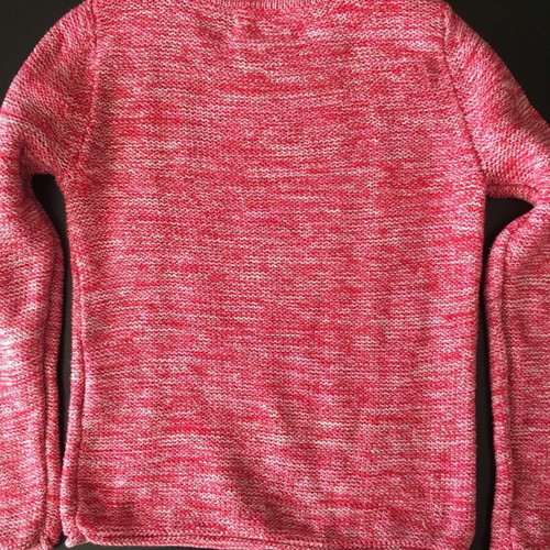 H&M Cotton Sweater for Girl 6-8 Years Like New, Red