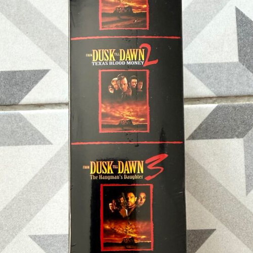From Dusk Till Dawn Trilogy DVD new, thriller horror with subtitles
