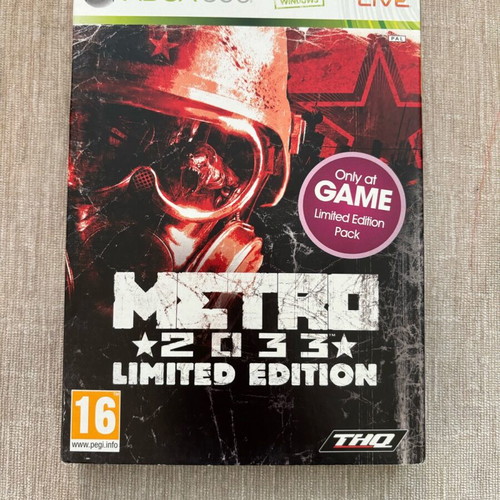 Metro 2033 Limited Edition Xbox 360 used, full English version