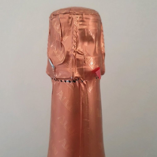Asti sparkling wine sealed