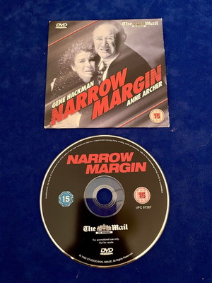 Narrow Margin DVD σαν καινούργιο, αγγλική έκδοση χωρίς ελληνικούς υπότιτλους
