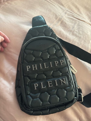 Men's crossbody bag unused black