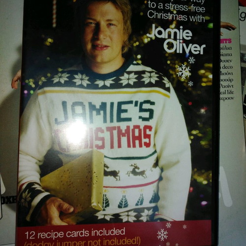 Jamie Oliver Jamie's Christmas DVD used without Greek subtitles