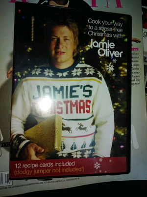 Jamie Oliver Jamie's Christmas DVD used without Greek subtitles