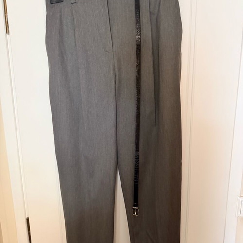 Zara suit set and belt new, gray, size large
