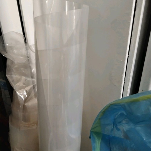Nylon tablecloths transparent thick plastic, new, pack of 12 pieces 1.05x1.55