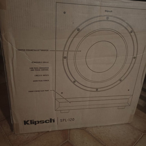 Klipsch SPL-120 12" Subwoofer like new