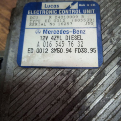 Engine computer ECU 0165457632 Mercedes-Benz W202 used