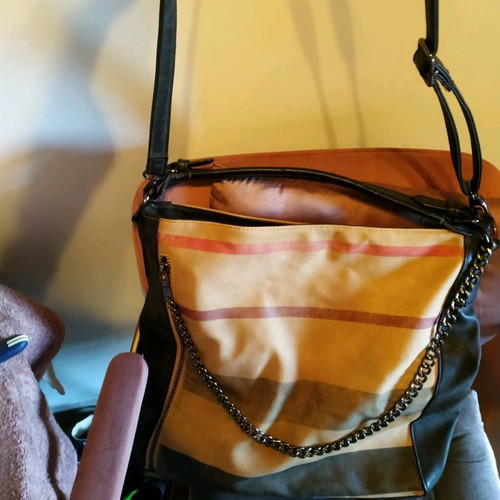 Crossbody bag used, large and almost new