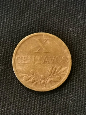 Νόμισμα Πορτογαλίας 10 Σεντάβος 1956 μεταχειρισμένο