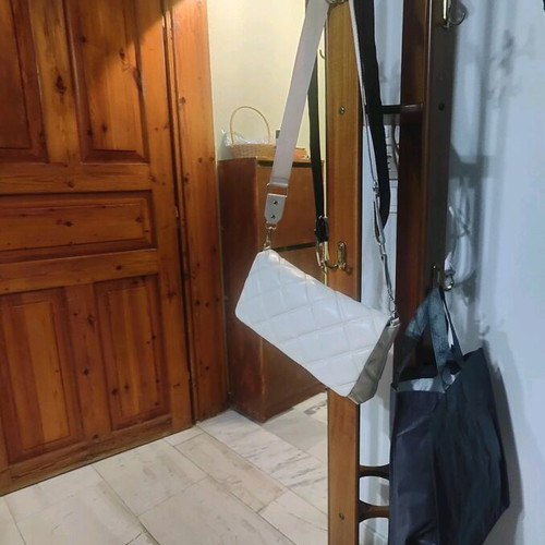 Coat rack used with 4 sides and metal drip tray