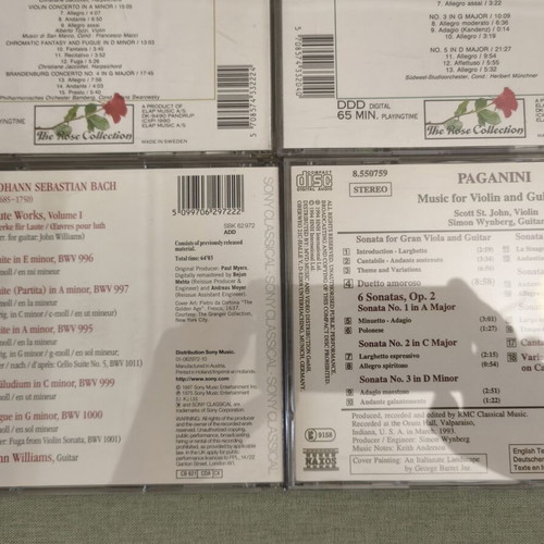Classical music CD collection like new
