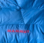 Mammut Broad Peak II Men's Down Jacket used, size M, blue