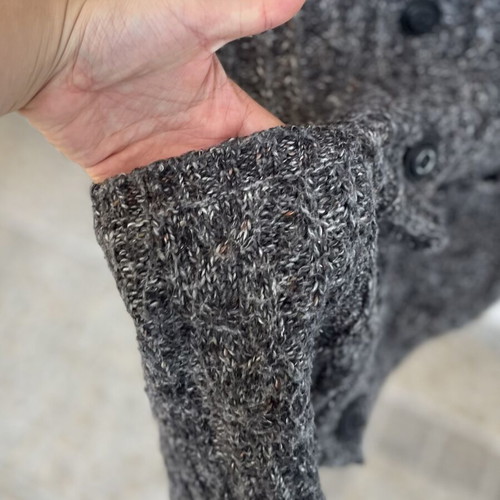 C&A knitted cardigan gray XL