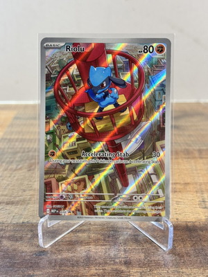 Pokemon Riolu MEP 010 Promo card near mint