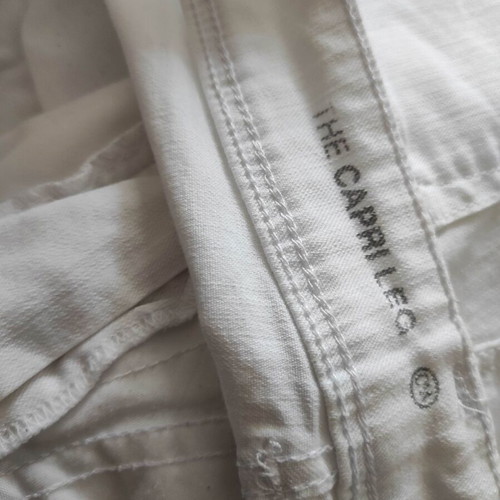 White denim skirt resembling shorts like new