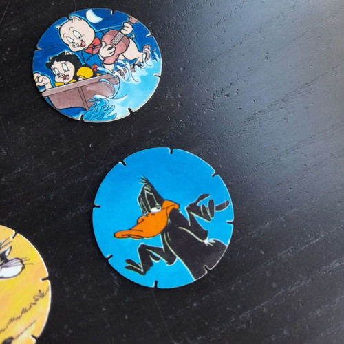 Tasty cap collection used, set of 4 pieces