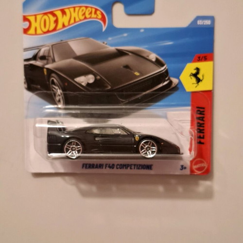Ferrari F40 Competizione Hot Wheels new black