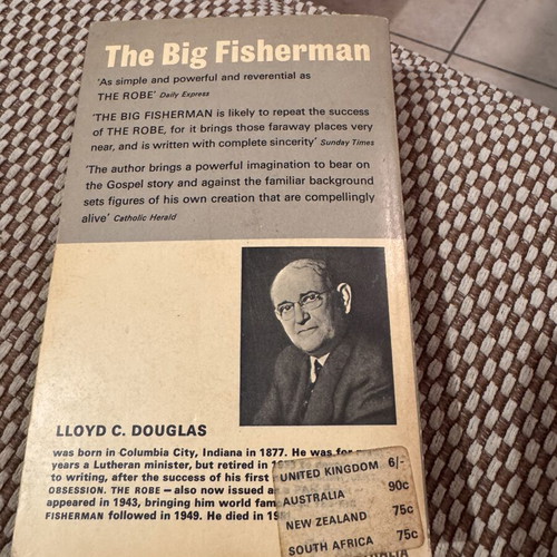 The Big Fisherman book by Lloyd Douglas