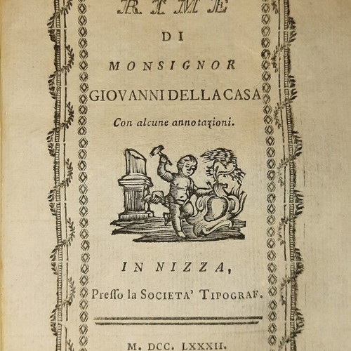 Works of 6 Italian Poets in 5 Books used, 1782 edition