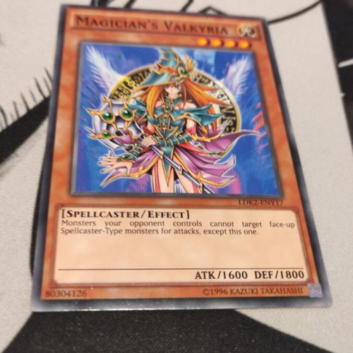 Magician’s Valkyria used Yu-Gi-Oh! card