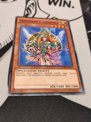 Magician’s Valkyria used Yu-Gi-Oh! card