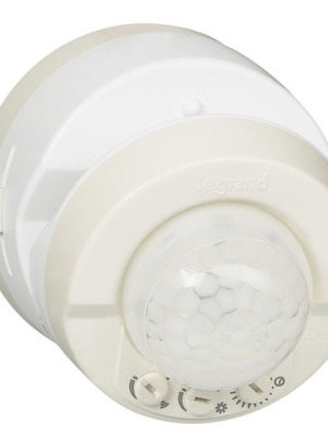 Plexo IP55 white 360 motion detector new