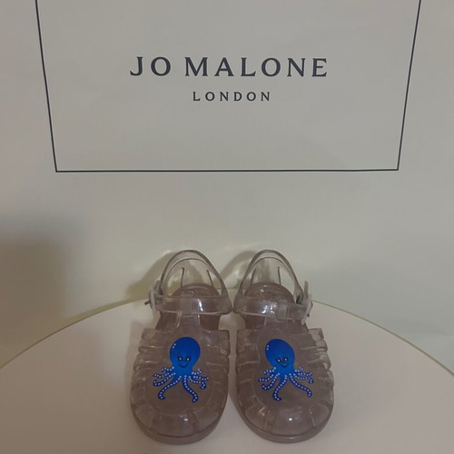 Lelli Kelly jelly unisex kids sandals size 23 like new, blue octopus design