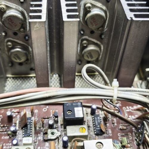 Technics SA 500 amplifier used for parts