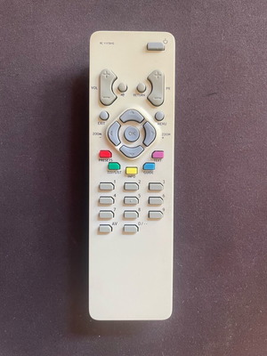 Remote control RC111TA1G used without batteries
