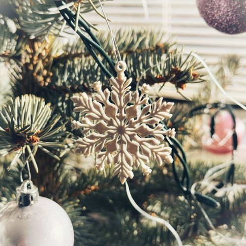 Christmas Decoration Set 10 Pieces Snowflakes New