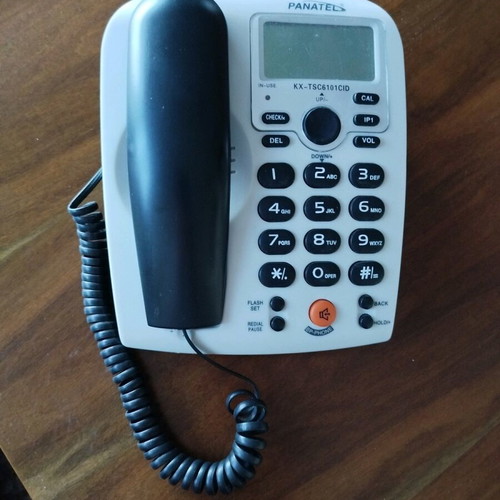 Panatel wired telephone device used