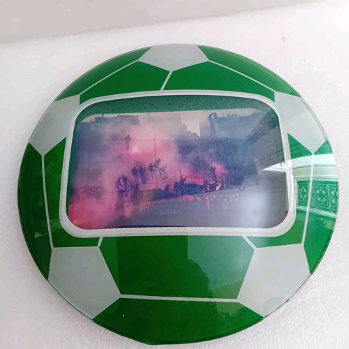 Panathinaikos vintage glass frame collectible in good condition