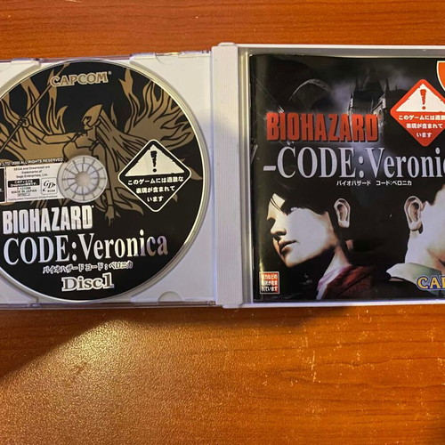 Resident Evil Biohazard CODE Veronica Japan Version for Sega Dreamcast used