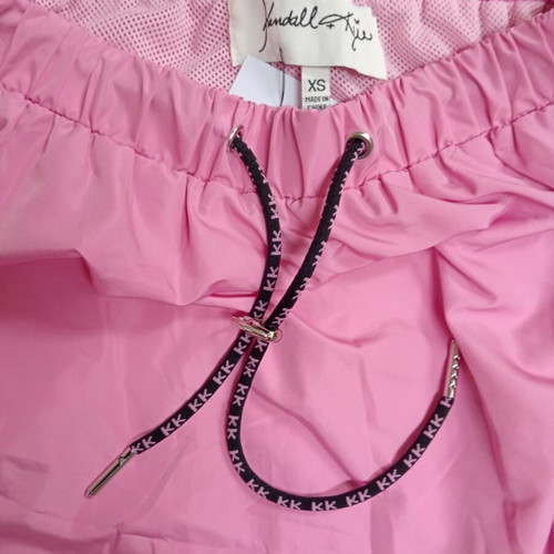 Kendall+Kylie mini skirt XS new, pink, double layer with pockets