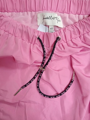 Kendall+Kylie mini skirt XS new, pink, double layer with pockets
