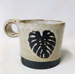 Ceramic Monstera Mug 400ml