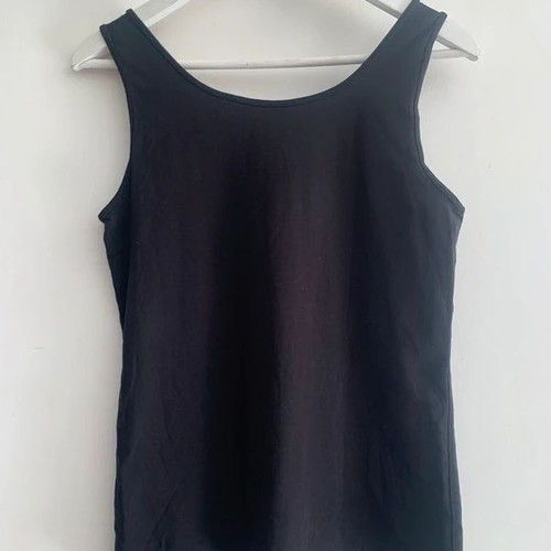 Clockhouse black sleeveless top XL