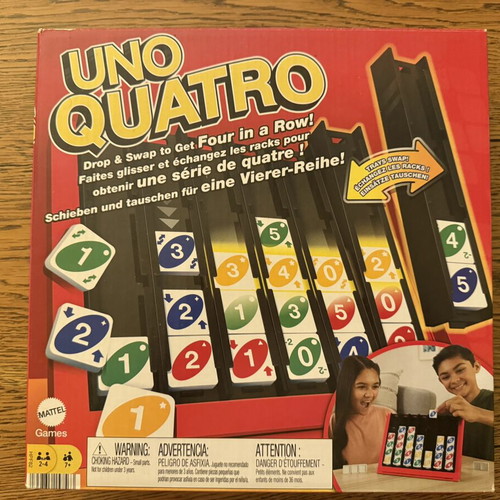 Uno Quatro new card game