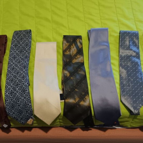 Ties used, pack of 21