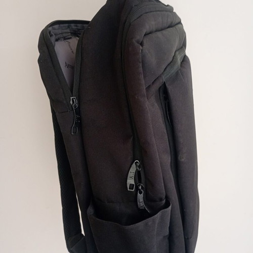 Artisti Italiani backpack used, suitable for laptop transport, black