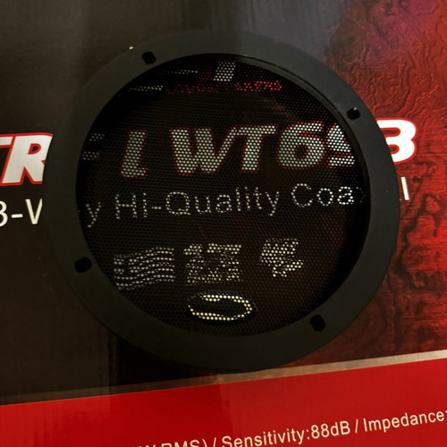 Speaker cover 6.5” TRF new, genuine