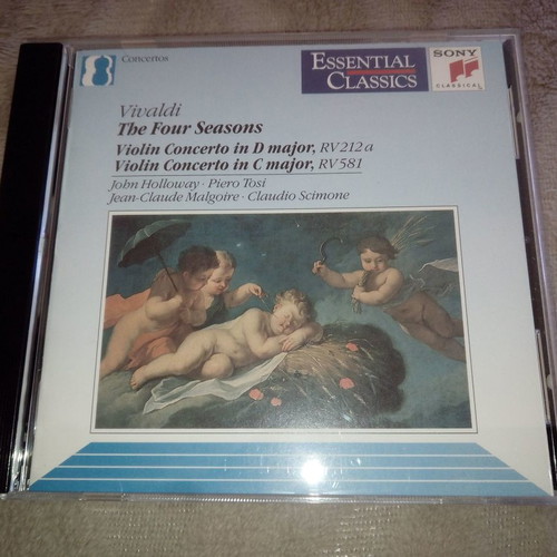 Vivaldi The Four Seasons CD like new, classical music Sony Essential Classics
