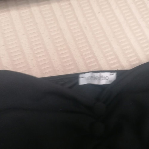 Celestino black women's top used, size S
