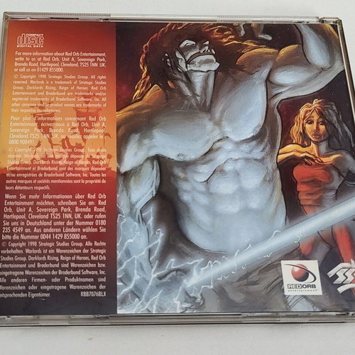 Warlords III Darklords Rising PC game used