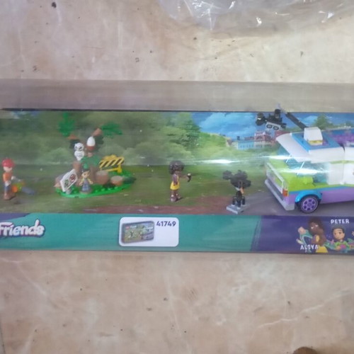 LEGO Friends news van display case, collectible promotional item