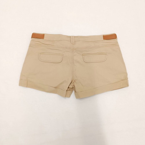 Bershka women's shorts size M like new, beige