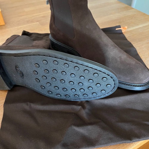 Chelsea boots ανδρικά Tod's καφέ καινούργια μέγεθος 43